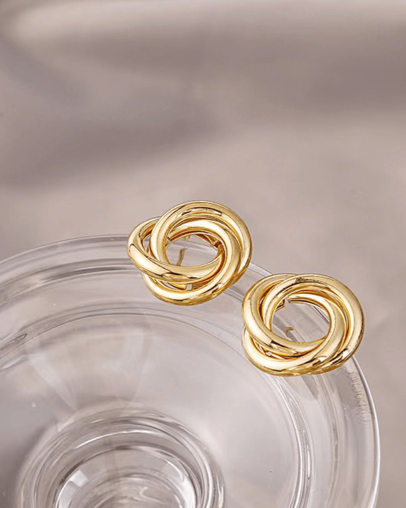 Aurelia Knot Studs - Belfaire & Co.