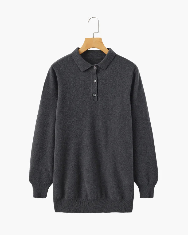 100% Cashmere Polo - Belfaire & Co.