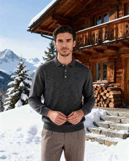 100% Cashmere Polo - Belfaire & Co.