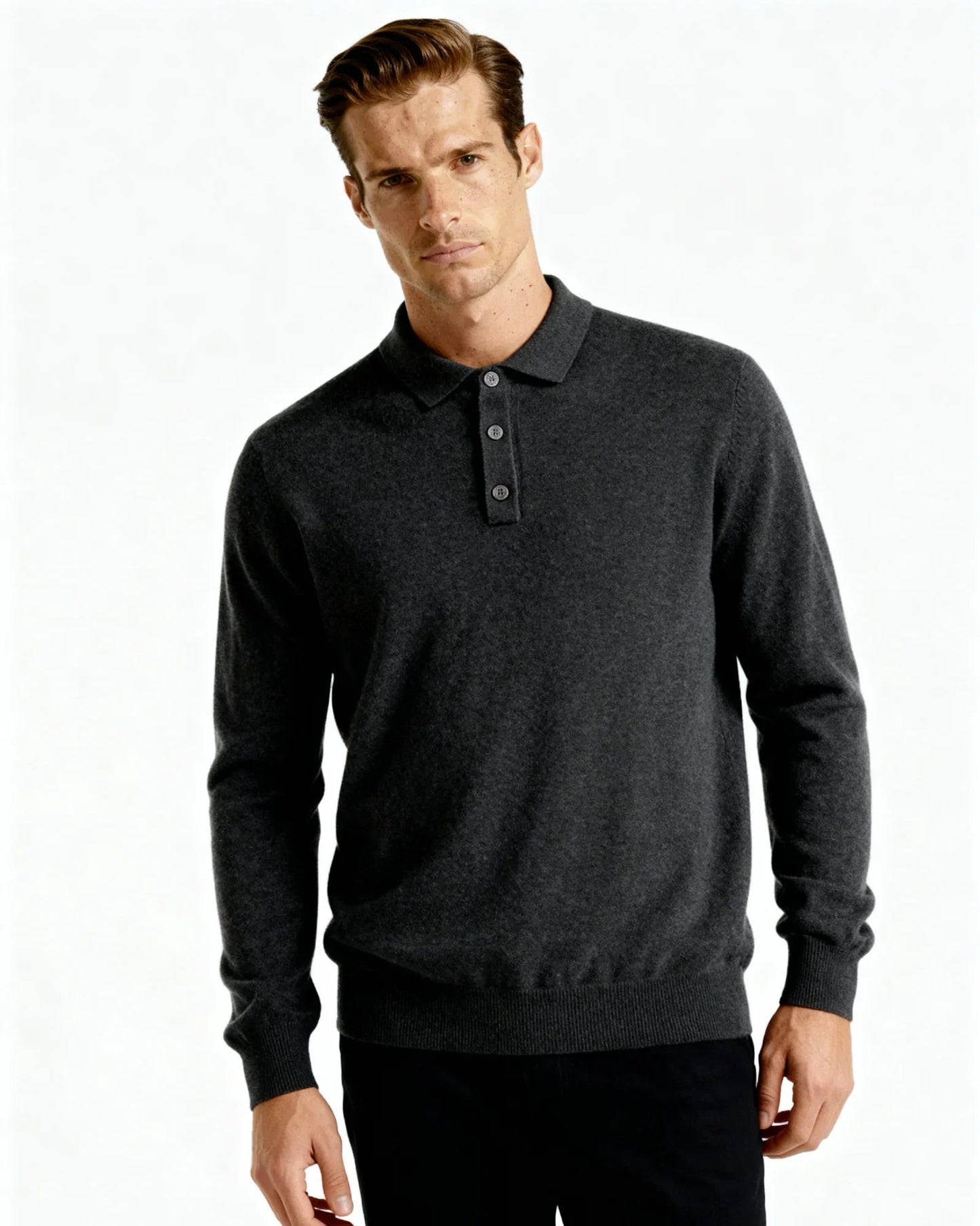 100% Cashmere Polo - Belfaire & Co.