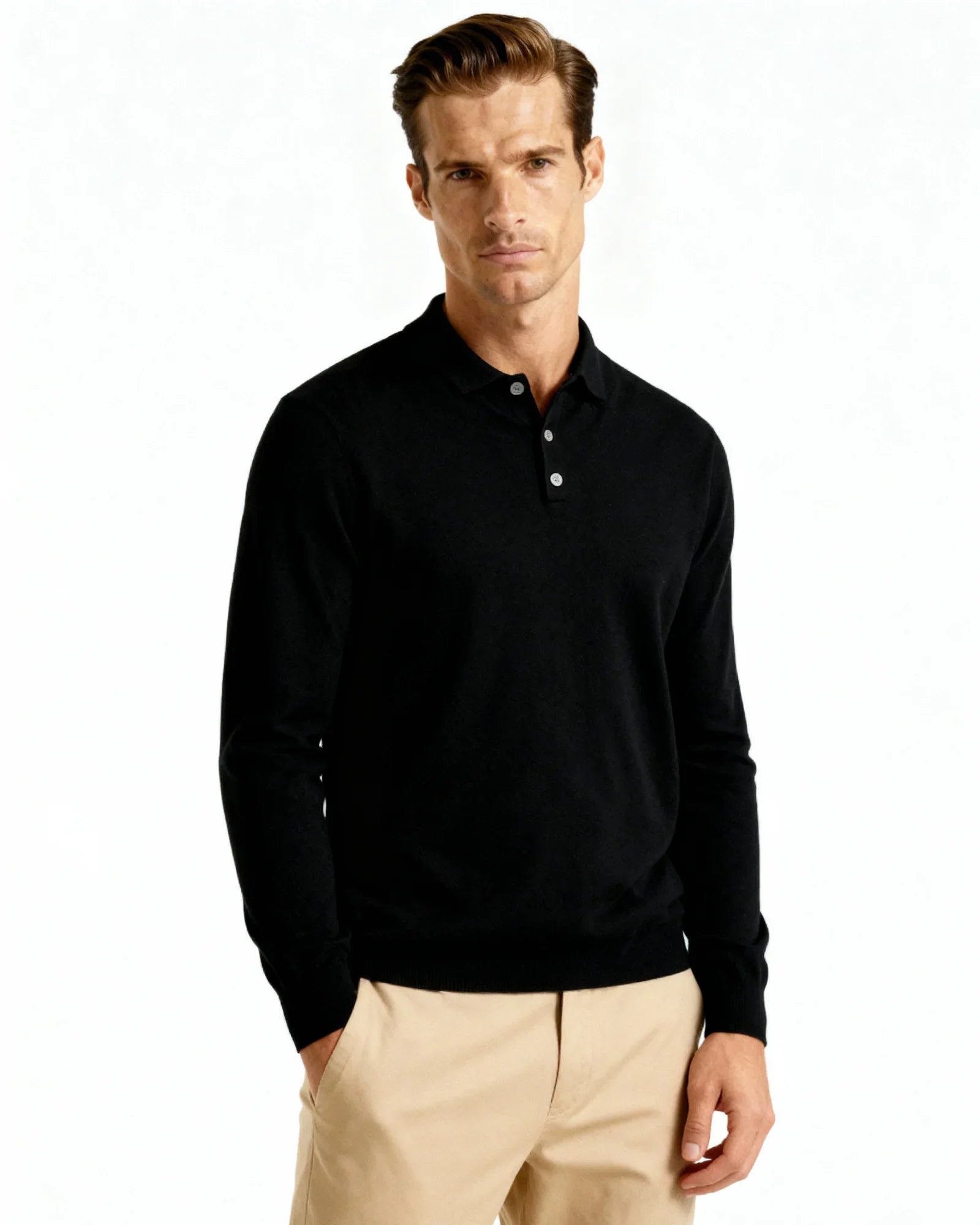 100% Cashmere Polo - Belfaire & Co.
