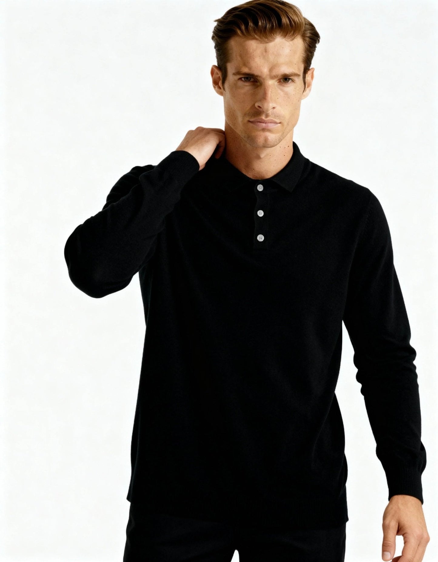 100% Cashmere Polo - Belfaire & Co.