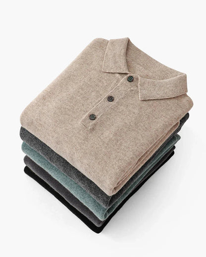 100% Cashmere Polo - Belfaire & Co.