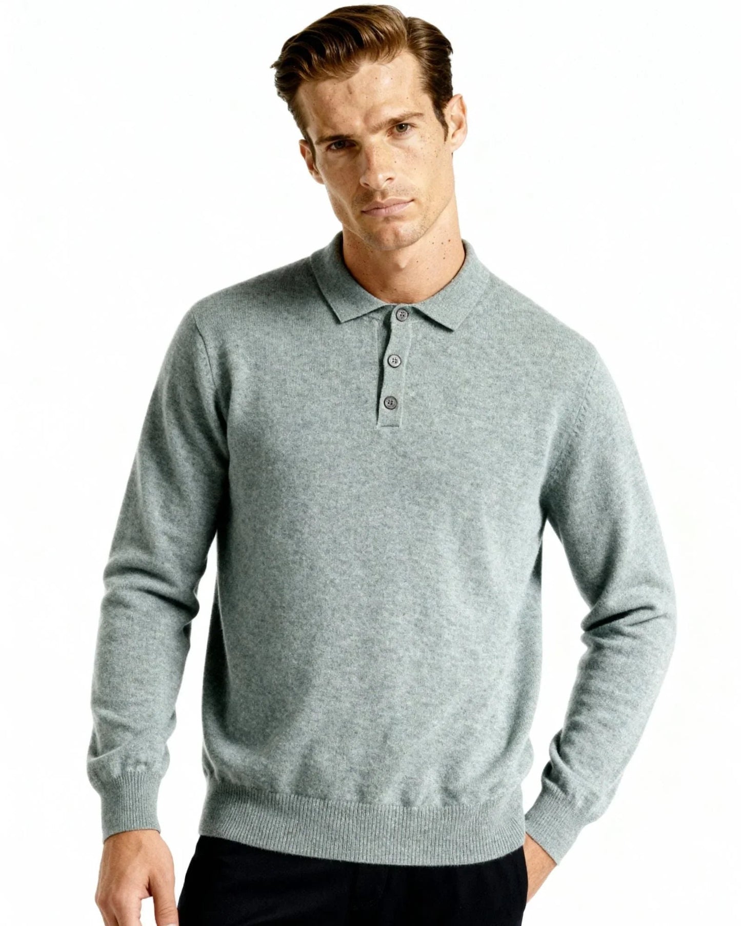 100% Cashmere Polo - Belfaire & Co.