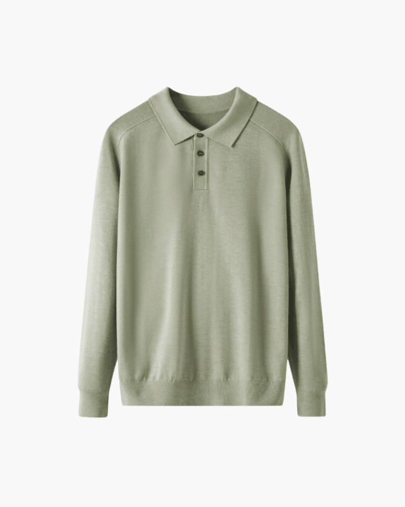 100% Premium Wool Polo - Belfaire & Co.