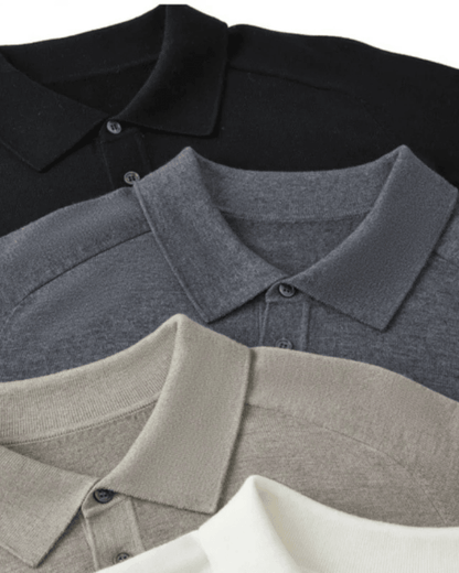 100% Premium Wool Polo - Belfaire & Co.