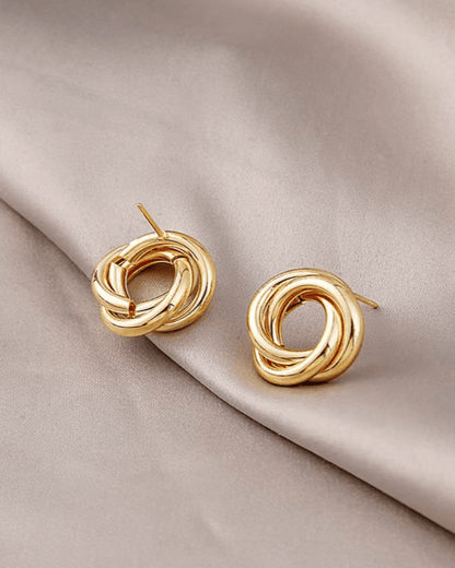 Aurelia Knot Studs - Belfaire & Co.