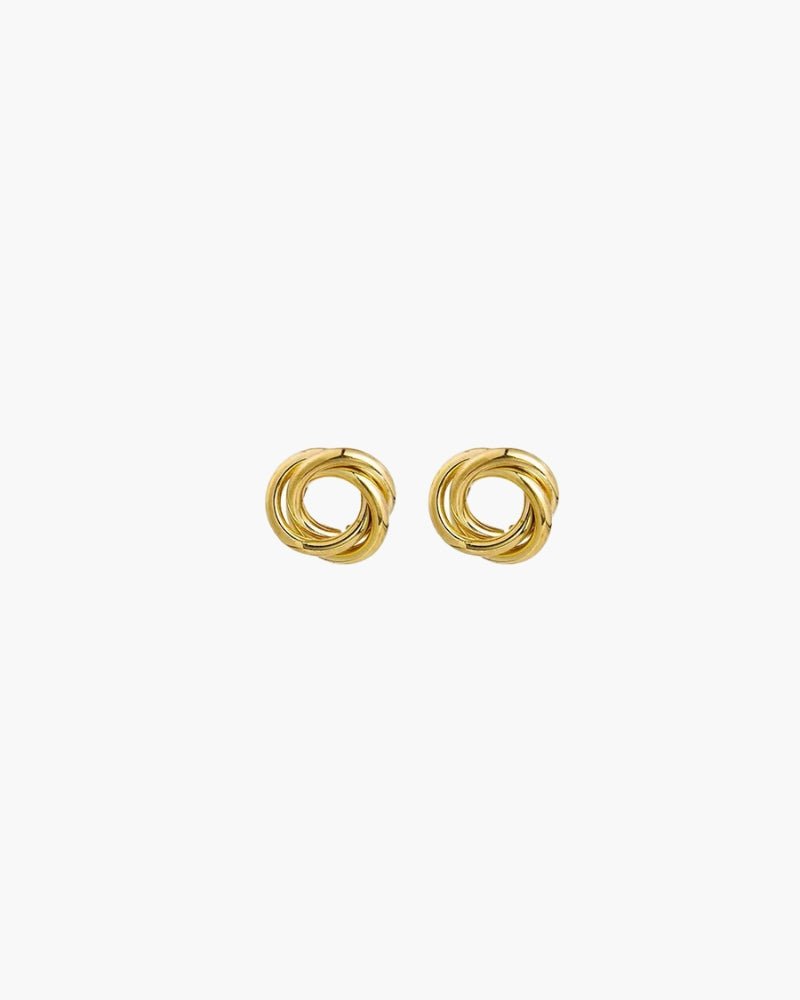 Aurelia Knot Studs - Belfaire & Co.