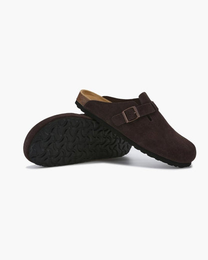 Belfaire Suede Clogs - Belfaire & Co.