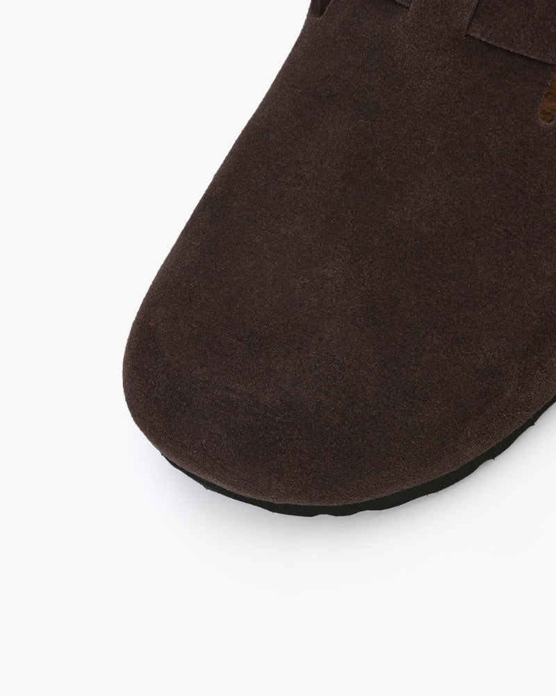Belfaire Suede Clogs - Belfaire & Co.