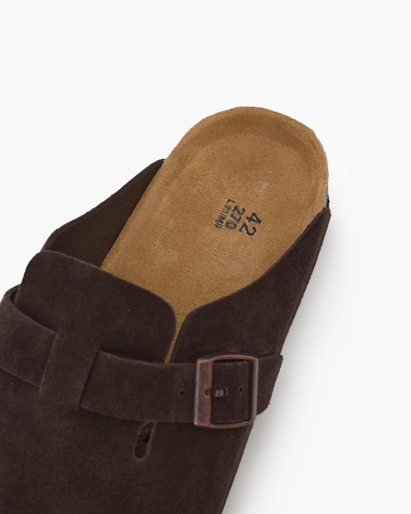 Belfaire Suede Clogs - Belfaire & Co.