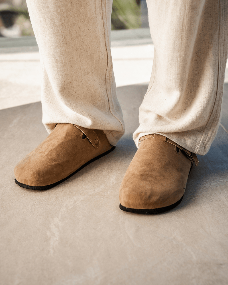 Belfaire Suede Clogs - Belfaire & Co.