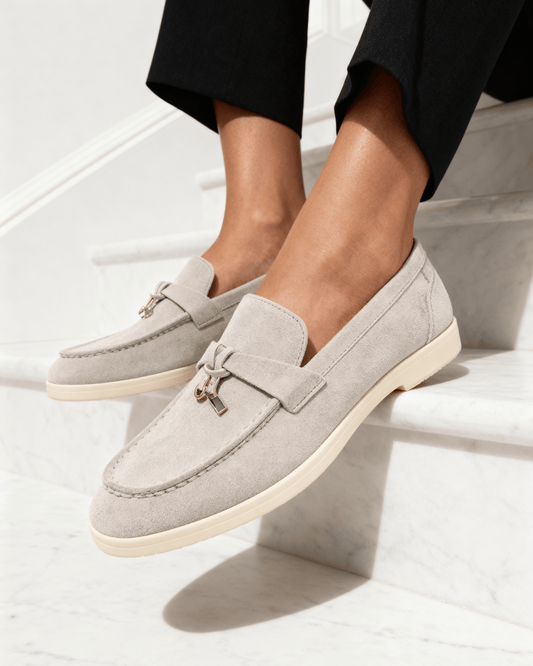 Belfaire Suede Lady Loafers - Belfaire & Co.