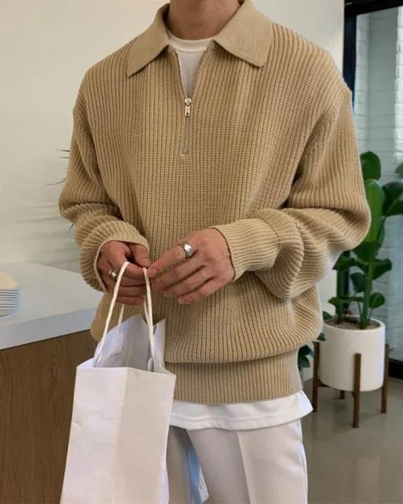 Cesare Half Zip Sweater - Belfaire & Co.