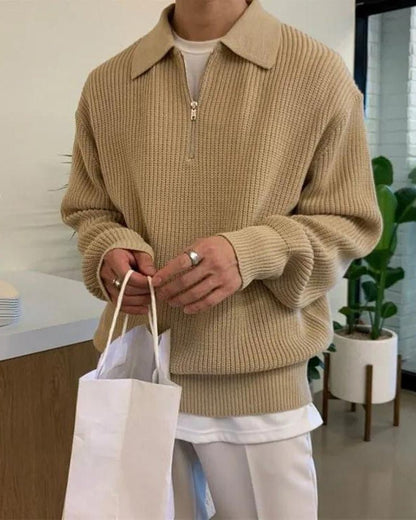 Cesare Half Zip Sweater - Belfaire & Co.