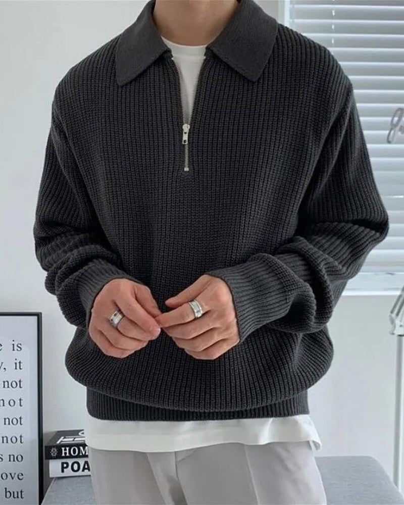 Cesare Half Zip Sweater - Belfaire & Co.