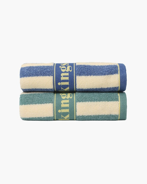 Coastal Stripe Hand Towel - Belfaire & Co.