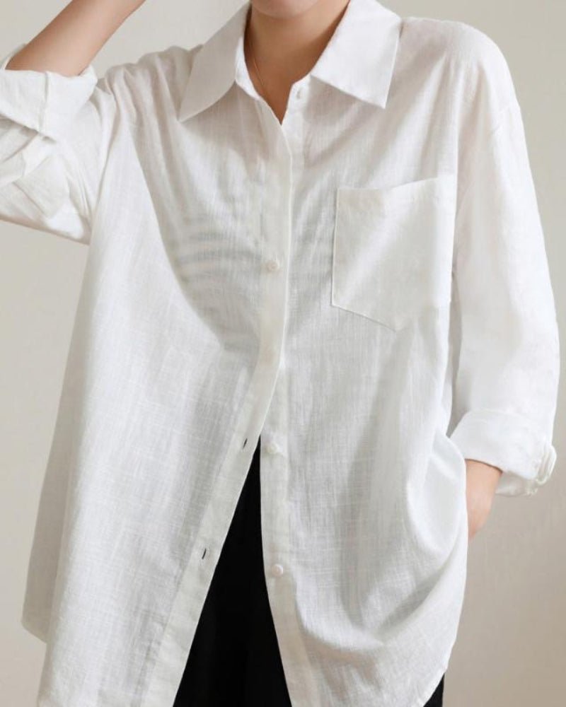 Estate Lady Linen Shirt - Belfaire & Co.