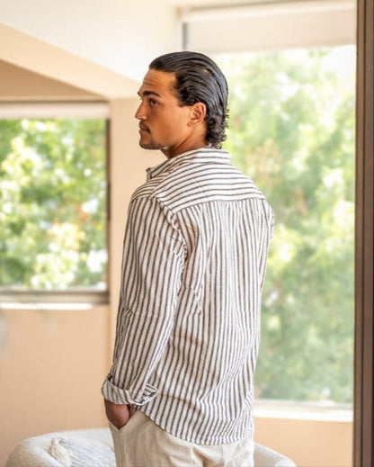 Gentlemen's Striped Shirt - Belfaire & Co.