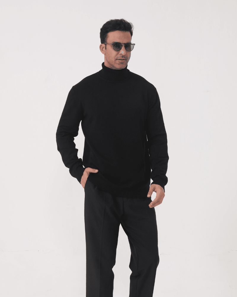 Gstaad Merino Wool Turtleneck - Belfaire & Co.
