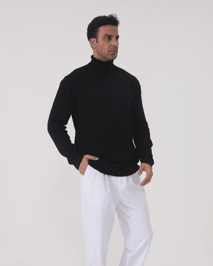 Gstaad Merino Wool Turtleneck - Belfaire & Co.