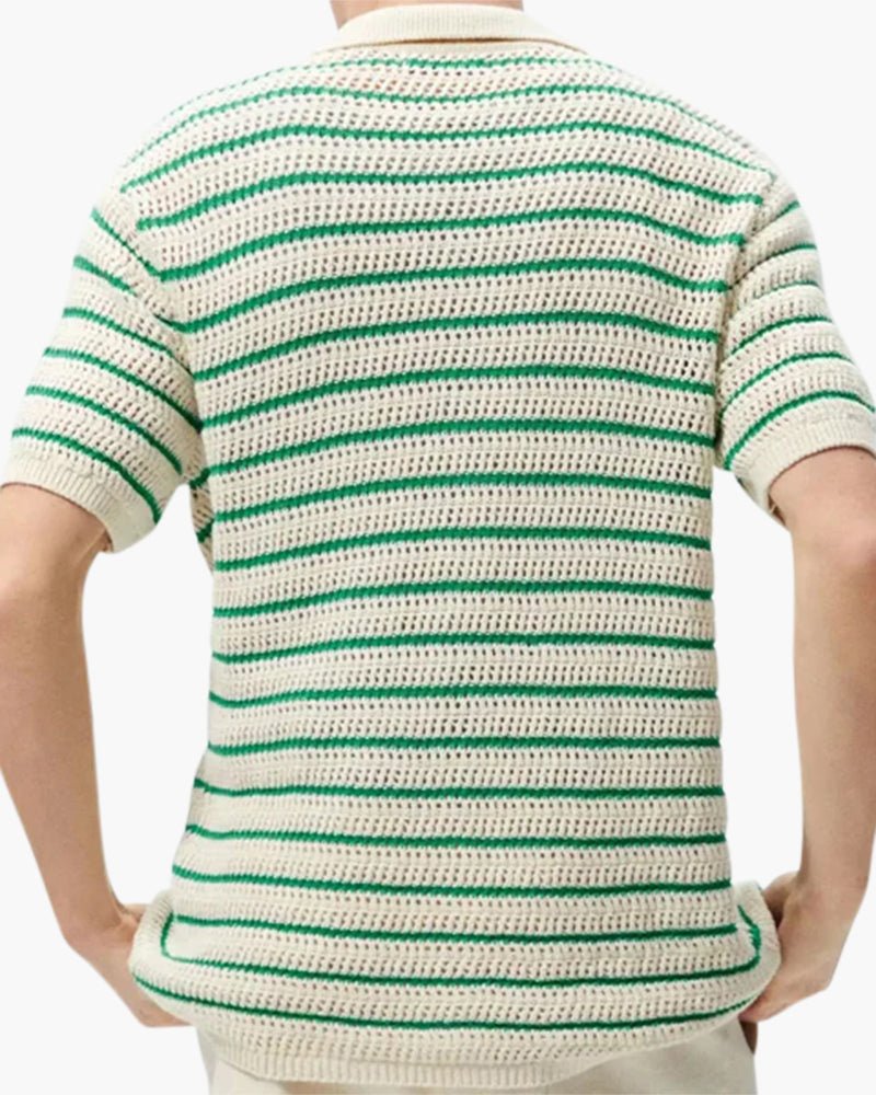 Marbella - Knitted Button Shirt - Belfaire & Co.