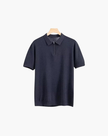 Marbella Zip Up Polo - Belfaire & Co.