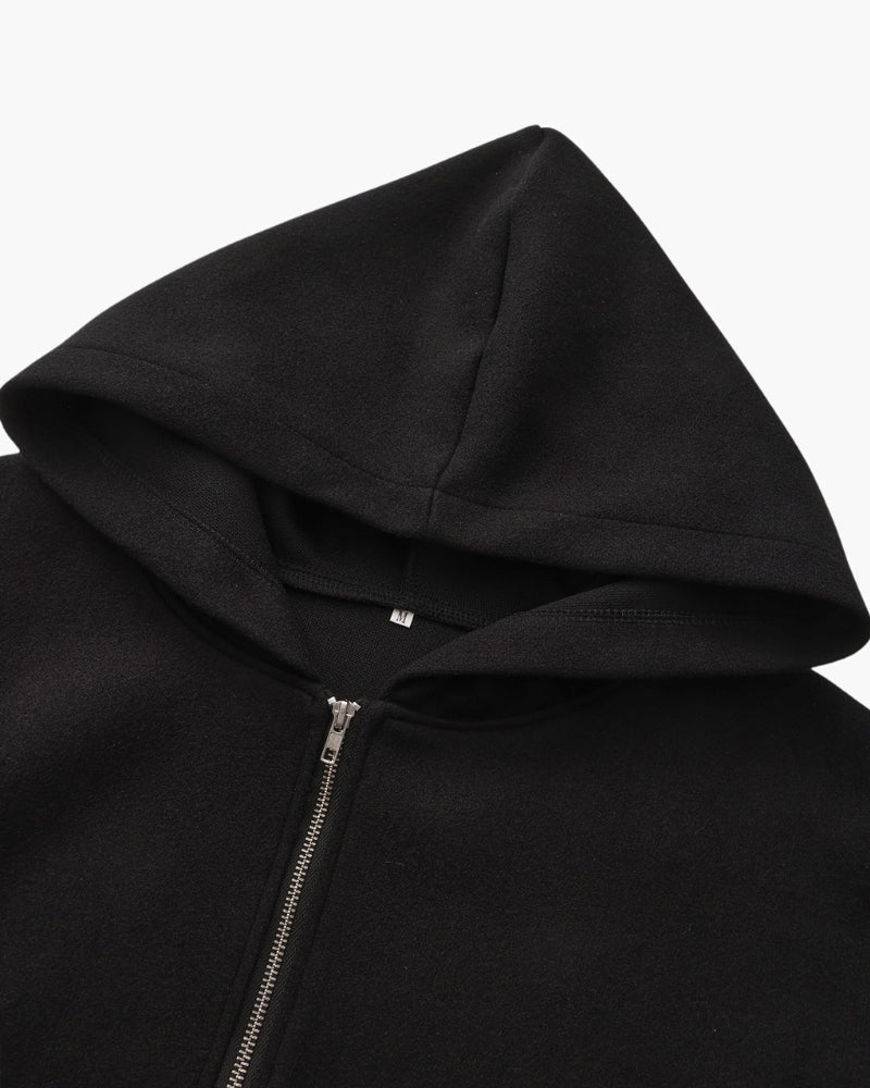 Marlow Wool Zip Coat - Belfaire & Co.