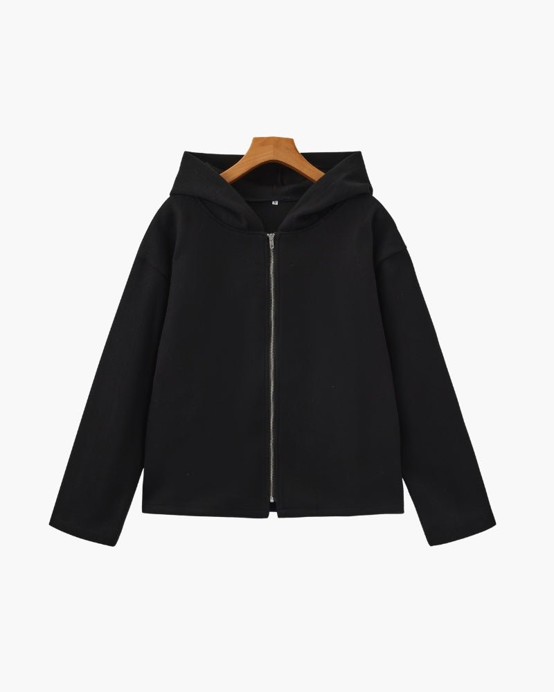 Marlow Wool Zip Coat - Belfaire & Co.