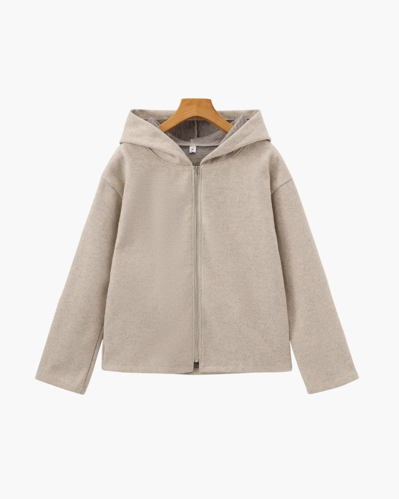 Marlow Wool Zip Coat - Belfaire & Co.