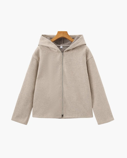 Marlow Wool Zip Coat - Belfaire & Co.