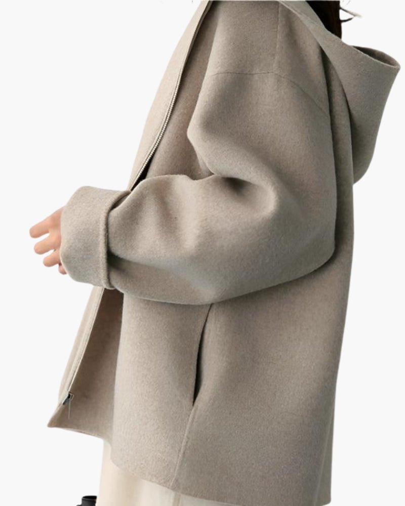 Marlow Wool Zip Coat - Belfaire & Co.