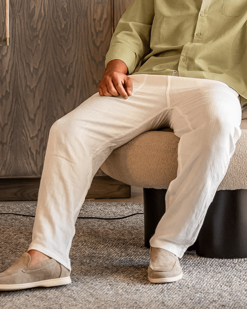 Marrakech - Linen Pantalon (Slim Fit) - Belfaire & Co.