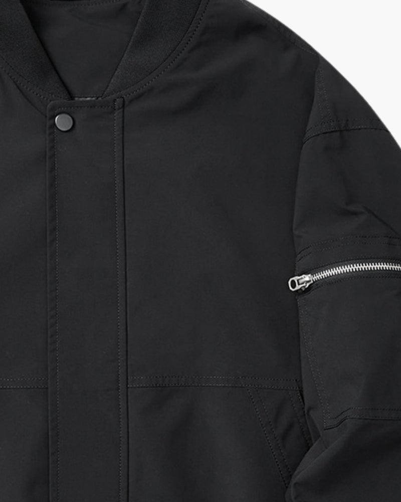 Minimalist Bomber Jacket - Belfaire & Co.