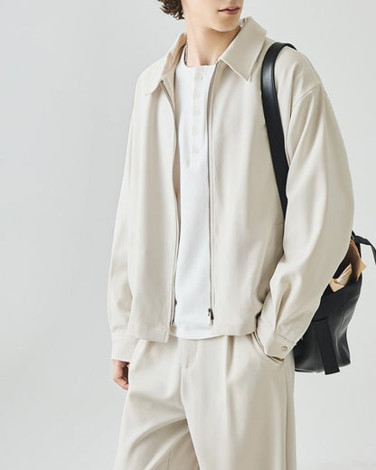 Minimalist Zip Jacket - Belfaire & Co.