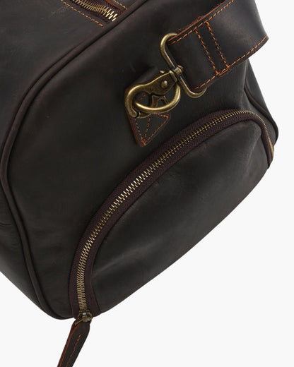 Montague Leather Duffle - Belfaire & Co.