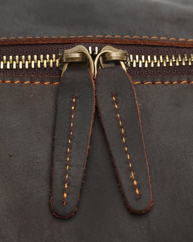 Montague Leather Duffle - Belfaire & Co.