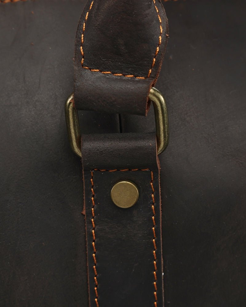 Montague Leather Duffle - Belfaire & Co.