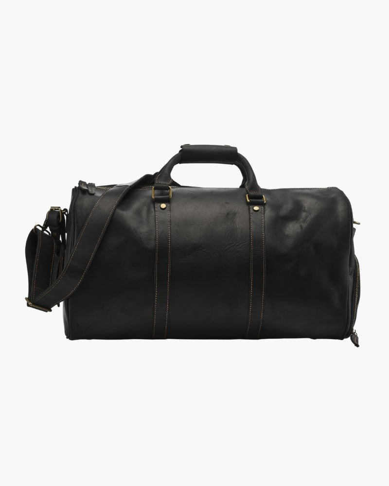 Montague Leather Duffle - Belfaire & Co.