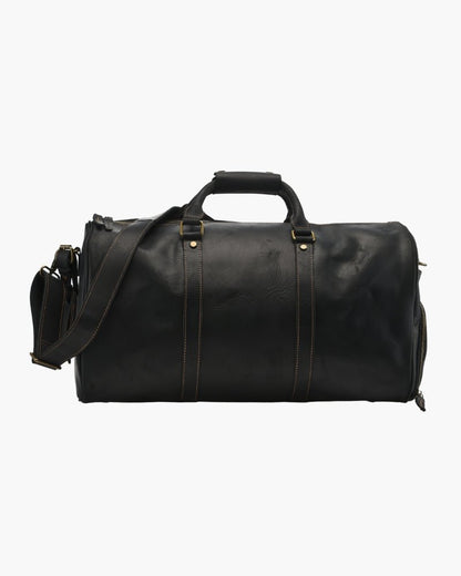 Montague Leather Duffle - Belfaire & Co.