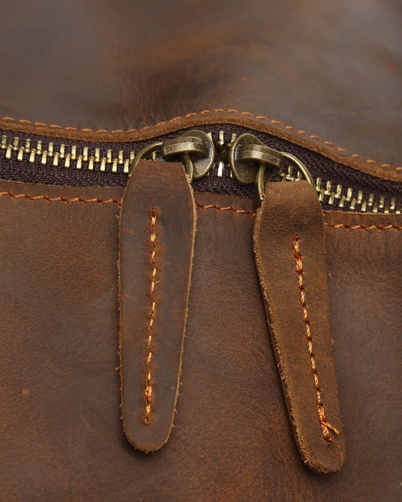 Montague Leather Duffle - Belfaire & Co.
