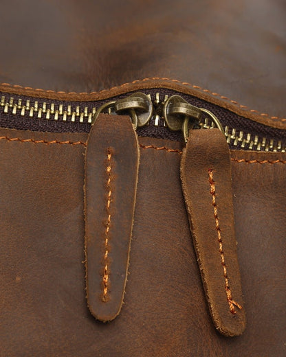 Montague Leather Duffle - Belfaire & Co.
