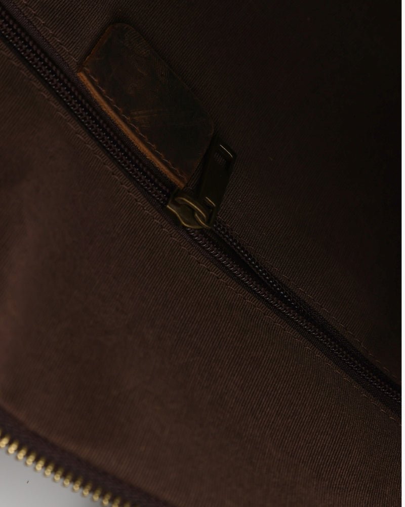 Montague Leather Duffle - Belfaire & Co.