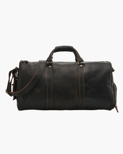 Montague Leather Duffle - Belfaire & Co.