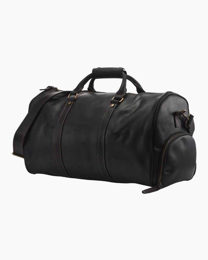 Montague Leather Duffle - Belfaire & Co.