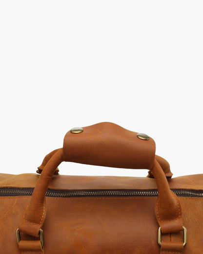 Montague Leather Duffle - Belfaire & Co.