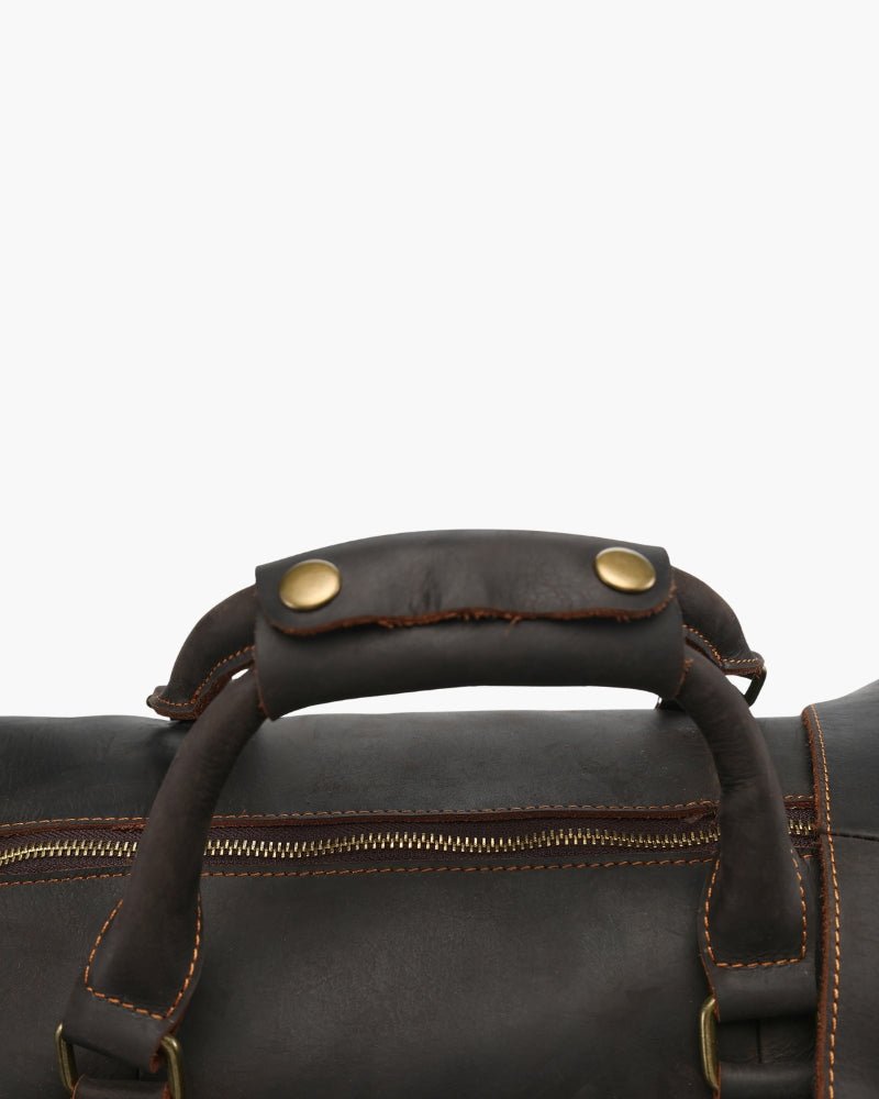 Montague Leather Duffle - Belfaire & Co.