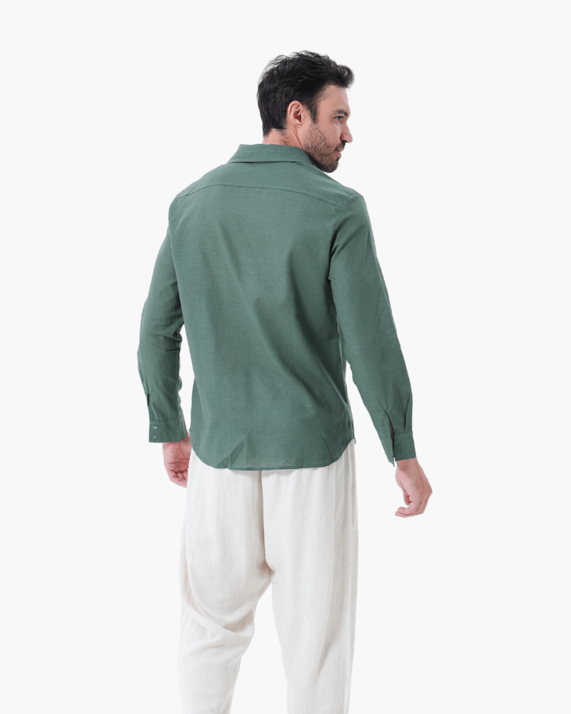 Old Money Linen Combo (Longsleeve) - Belfaire & Co.