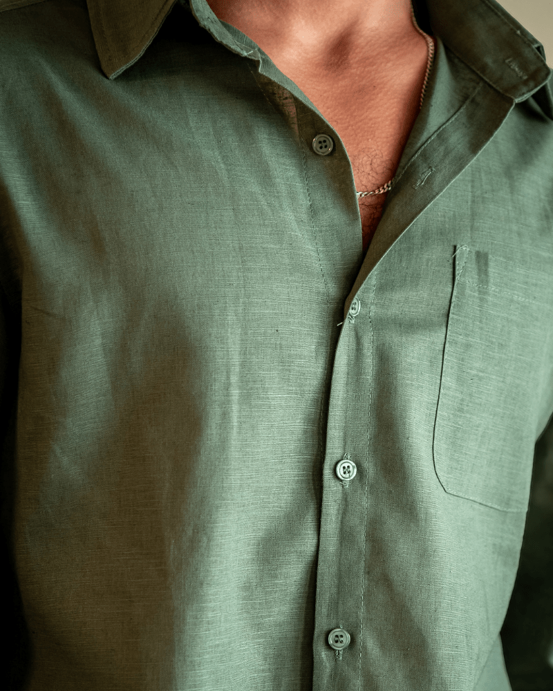 Old Money Linen Combo (Longsleeve) - Belfaire & Co.