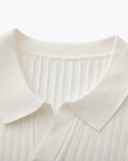 Premium Ribbed Polo - Belfaire & Co.